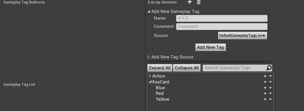 KeyCard添加GameplayTags